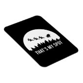 Magnet Flexible C'est amusant, c'est My Spot Xmas Session Père Noë (Côté Droit)