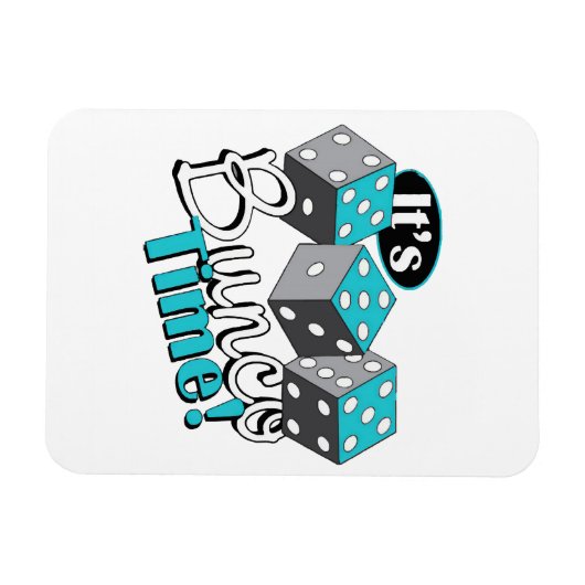 Magnet Flexible C'est Bunco Time ! (Horizontal)