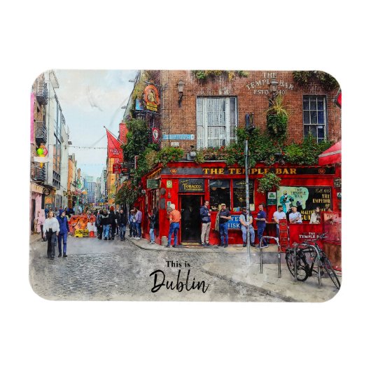 Magnet Flexible C'est Dublin-Irlande (Horizontal)