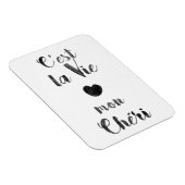 Magnet Flexible C'est la Vie mon Chéri (Côté Droit)