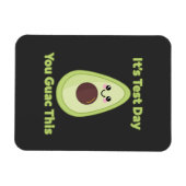 Magnet Flexible C'est le jour du test que vous avez guac (Horizontal)