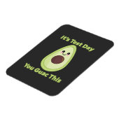 Magnet Flexible C'est le jour du test que vous avez guac (Côté Gauche)