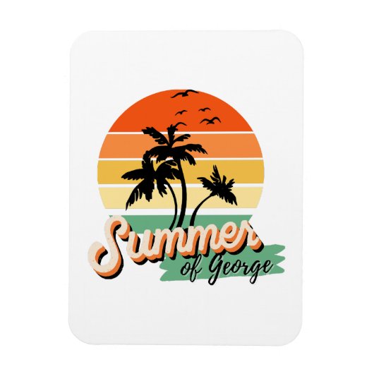 Magnet Flexible C'est l'été de George (Vertical)