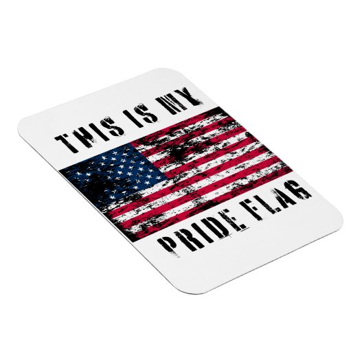 MAGNET FLEXIBLE C'EST MON DRAPEAU DE FIERTÉ (Côté Droit)