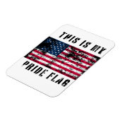 MAGNET FLEXIBLE C'EST MON DRAPEAU DE FIERTÉ (Côté Gauche)