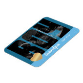Magnet Flexible C'est un garçon Faire-part - Sonogramme avec do-it (Côté Gauche)