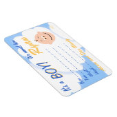 Magnet Flexible C'est un petit garçon, un aimant Customisé Faire-p (Côté Droit)