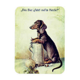 Magnet Flexible Cette bière appartient à mon maître !