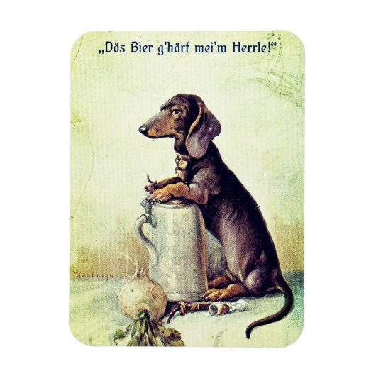 Magnet Flexible Cette bière appartient à mon maître ! (Vertical)