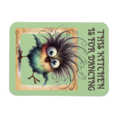 MAGNET FLEXIBLE CETTE CUISINE EST POUR DANSER (Horizontal)