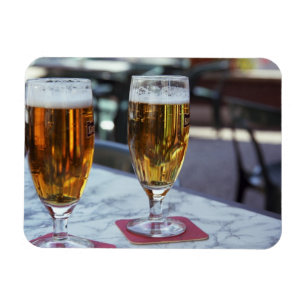 Magnet Flexible Chablis; deux bières cool à 42 degrés chauds é