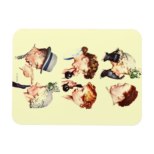 Magnet Flexible Chaîne de ragots (Horizontal)