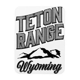 Magnet Flexible Chaîne Teton, Wyoming