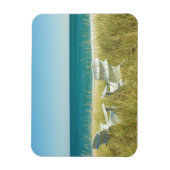 Magnet Flexible Chaises Adirondack dans les Dunes (Vertical)