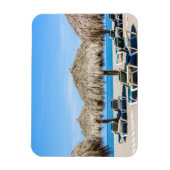 Magnet Flexible Chaises Longues Et Parasols En Paillote Sur La Pla (Vertical)