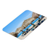 Magnet Flexible Chaises Longues Et Parasols En Paillote Sur La Pla (Côté Gauche)