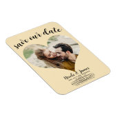 Magnet Flexible Chaleureux Coeur de garde Photo Mariage Enregistre (Côté Droit)