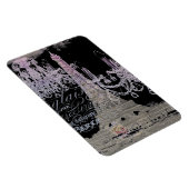 Magnet Flexible chalkboard scripts chandelier paris eiffel tower (Côté Droit)