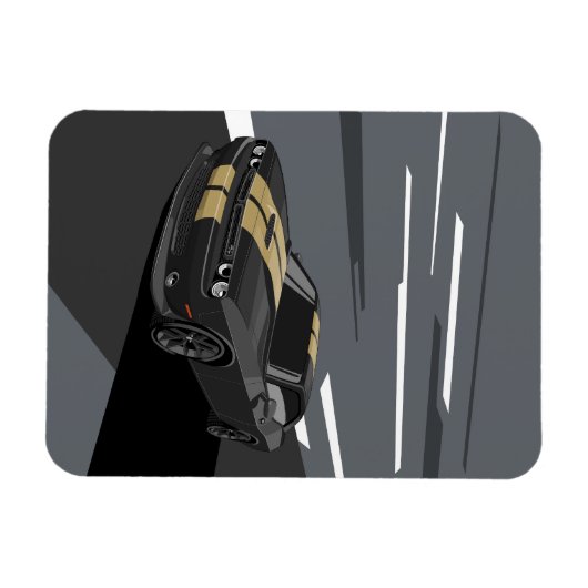 Magnet Flexible Challenger Black (Horizontal)