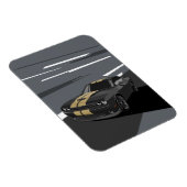 Magnet Flexible Challenger Noir (Côté Droit)