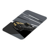 Magnet Flexible Challenger Noir (Côté Gauche)