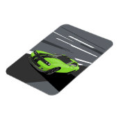 Magnet Flexible Challenger vert (Côté Gauche)