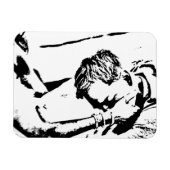 Magnet Flexible Challengers Art et Tashi Clear (Milieu) (Horizontal)