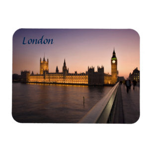 Magnet Flexible Chambres du Parlement en photo de souvenir de