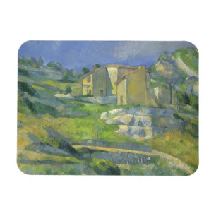 Magnet Flexible Chambres en Provence par Paul Cezanne, art vintage