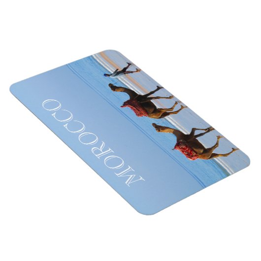 Magnet Flexible chameaux de plage du maroc (Côté Droit)