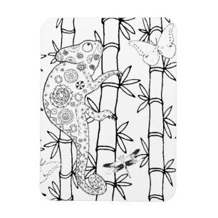 Magnet Flexible Chameleon Doodle