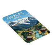 Magnet Flexible Chamonix France (Côté Droit)