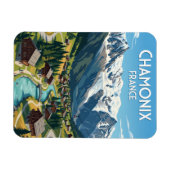 Magnet Flexible Chamonix France (Horizontal)
