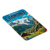 Magnet Flexible Chamonix France (Côté Droit)
