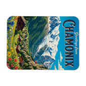 Magnet Flexible Chamonix France (Horizontal)