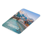 Magnet Flexible Chamonix Station de ski (Côté Gauche)