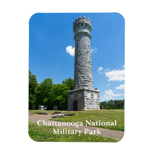Magnet Flexible Champ de bataille national de Chattanooga (Vertical)