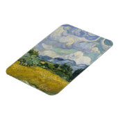 Magnet Flexible Champ de blé avec Cyprès par Vincent van Gogh (Côté Gauche)