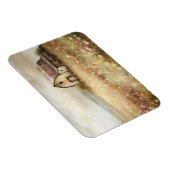 Magnet Flexible Champ de Fleur sauvage rustique blanc de grange fl (Côté Droit)