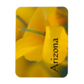 Magnet Flexible Champ de pavots en fleurs, Arizona (Vertical)