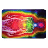 Magnet Flexible Champ énergétique humain (Horizontal)