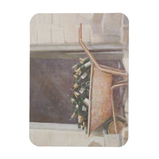 Magnet Flexible Champagne Wheelbarrow 1985 (Vertical)