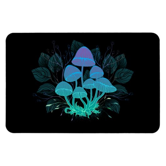 Magnet Flexible Champignons dans les buissons (Horizontal)