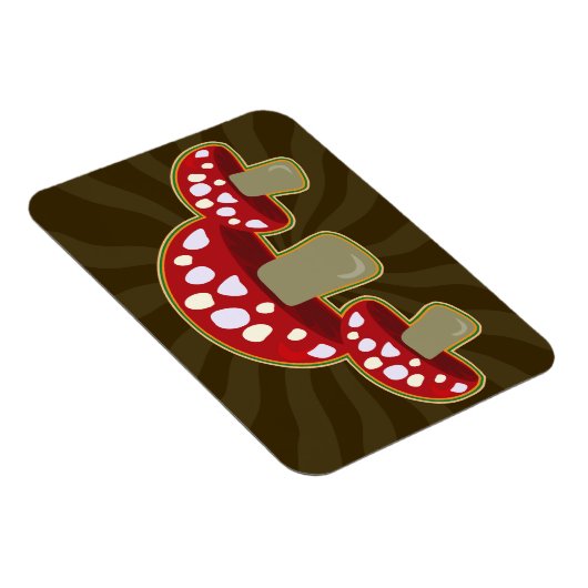 Magnet Flexible Champignons funky Champignons (Côté Droit)
