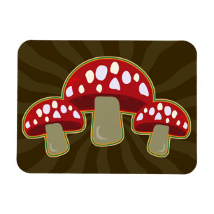 Magnet Flexible Champignons funky Champignons
