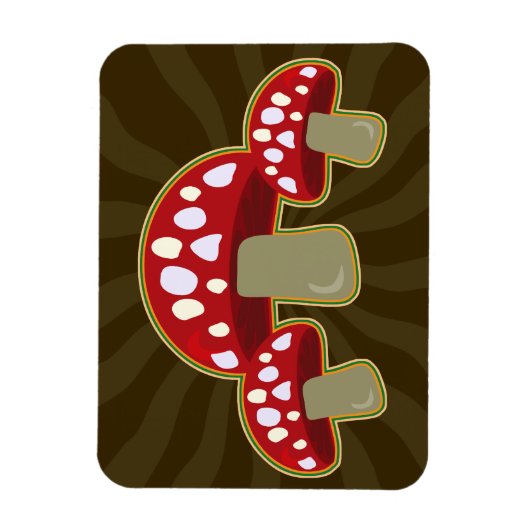Magnet Flexible Champignons funky Champignons (Vertical)