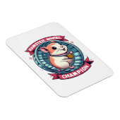 Magnet Flexible Champion de roue de hamster (Côté Droit)