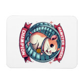 Magnet Flexible Champion de roue de hamster (Horizontal)
