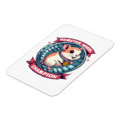 Magnet Flexible Champion de roue de hamster (Côté Gauche)