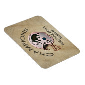 Magnet Flexible Championnat de bol de l'Université de Beringia Puq (Côté Droit)